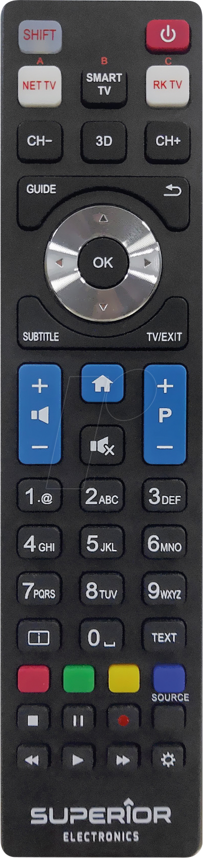 SUPER PHILIPS 2 - Superior Ersatzfernbedienung Philips