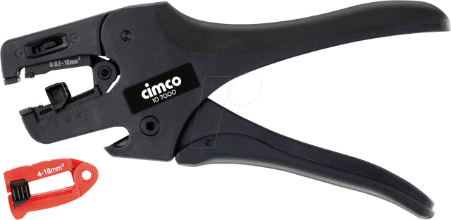 CIMCO 107000 - Abisolierzange FLEXI-STRIP 16, 0,02-10/4-16 mm²