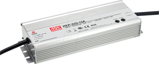 MW HEP-320-48A - LED-Trafo, 320 W 48 V, 6,7 A