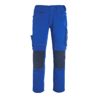 Berufshose Erlangen 12179-203, kornblau/schwarzblau, Größe C68, 82