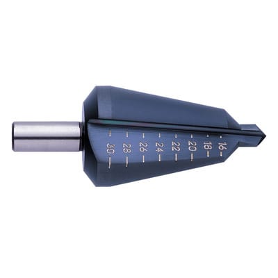 Blechschälbohrer HSS-E TiALN, Größe 2 ø4,0 - 20,0mm