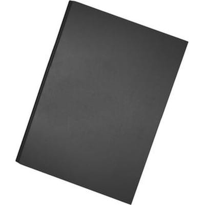 Klemmbrettmappe, A4, schwarz, 11288362, Klemme an der kurzen Seite