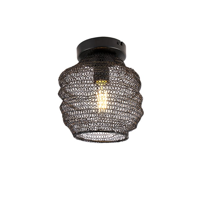 Orientalische Deckenlampe Schwarz - Nidum Bene