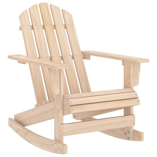 Adirondack-schaukelstuhl Massivholz Tanne