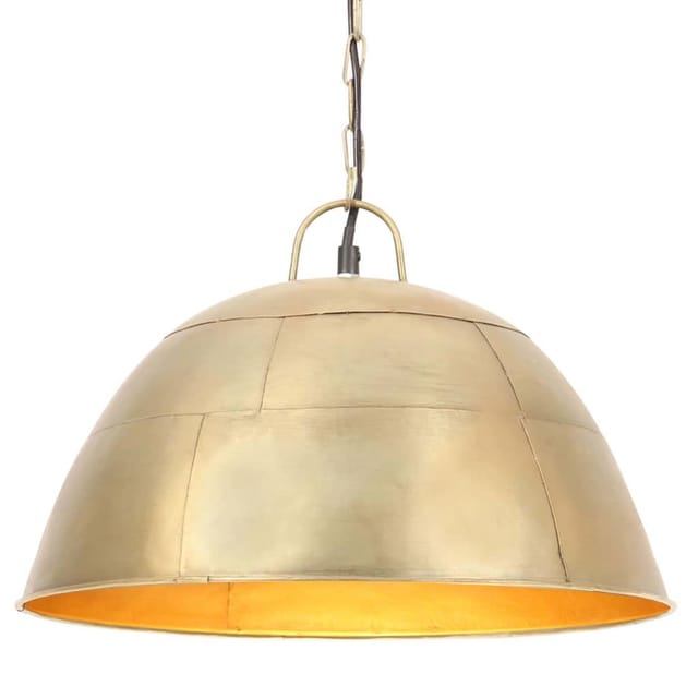 Hängelampe Vintage Industriestil 25 W Messing Rund 41 Cm E27