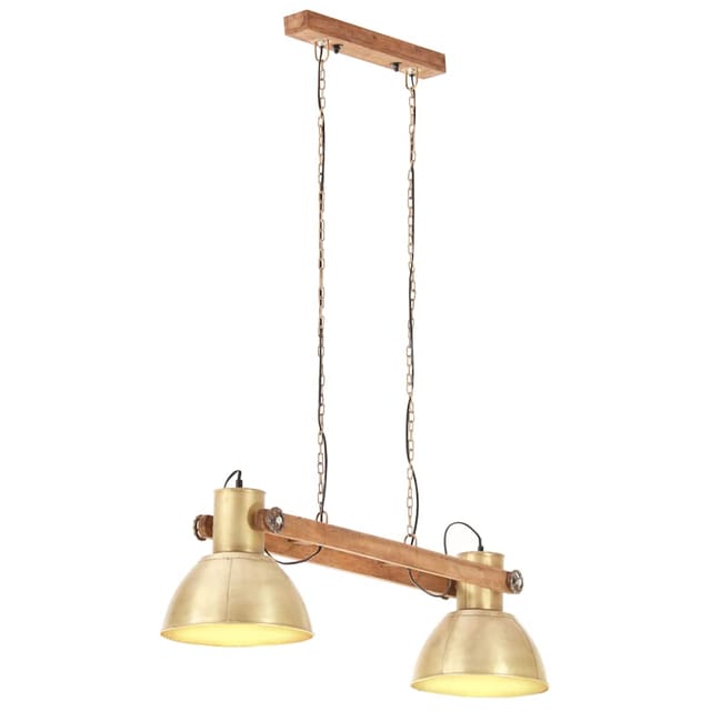 Hängelampe Industriestil 25 W Messing 109 Cm E27