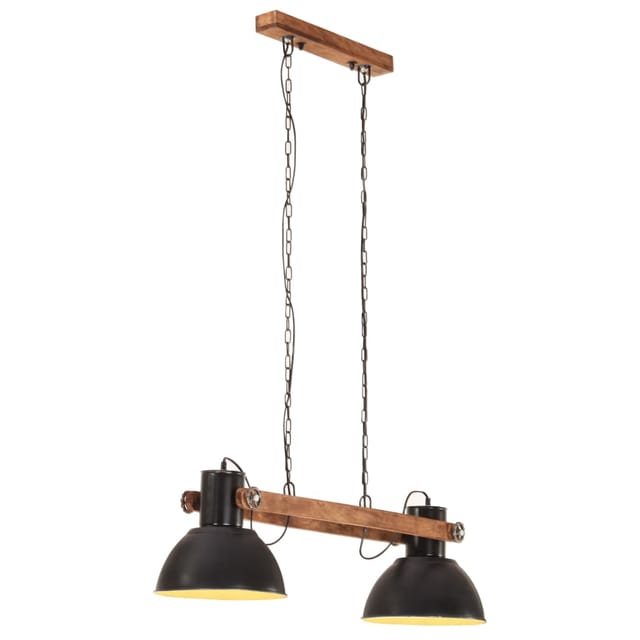 Hängelampe Industriestil 25 W Schwarz 109 Cm E27