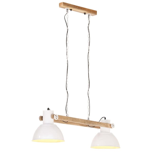 Hängelampe Industriestil 25 W Weiß 109 Cm E27