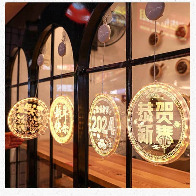 Dekorationen Zum Chinesischen Neujahr, Lichter Zum Chinesischen Neujahrsfest, I--