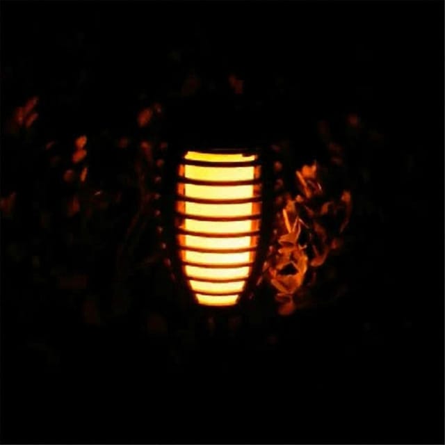 Neue Solar-led-flammenleuchte, Dekorative Außenbeleuchtung B--