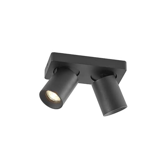 [neuwertig] B-ware Arcchio Leevya Deckenlampe Deckenlampe Deckenlicht Flurlicht Gu10 2-fl Schwarz