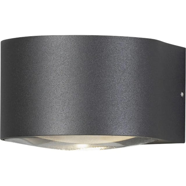 [neuwertig] B-ware Konstsmide Wandleuchte Gela Wandleuchte Lampe Leuchte 1 Flammig Schwarz Klarglas
