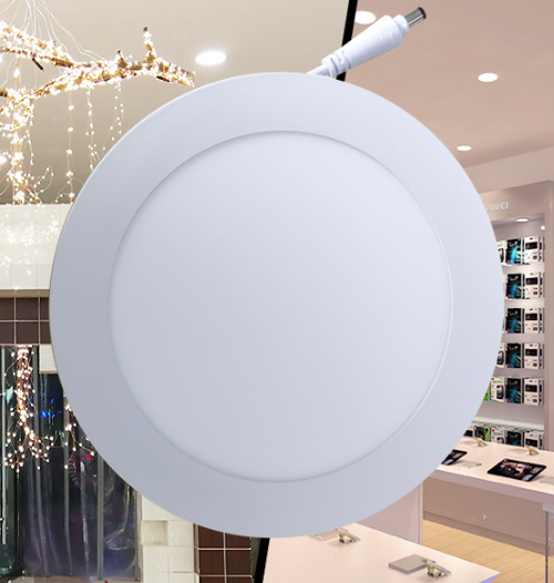 Einbauleuchte, Rund, 6 W, 6500 K, Weiß, Für Badezimmer, Schränke Und Treppen, 2 Stück