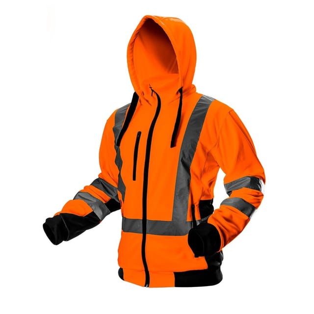 Warnschutz-arbeitsjacke, Orange, Größe Xxl