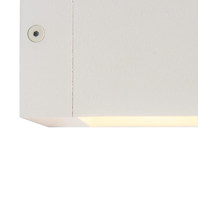 Moderne Wandleuchte Weiß Mit Lichteffekt - Transfer