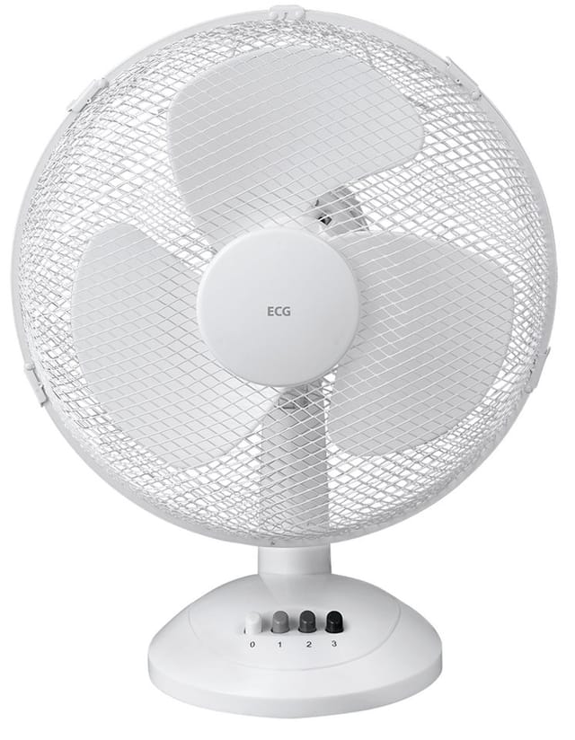 Ecg Ft 30a Tischventilator Weiß Leise