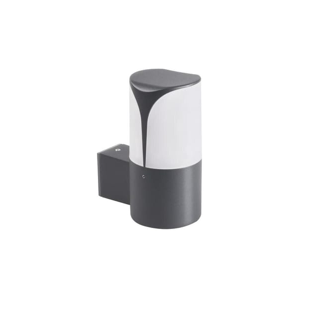 Kanlux Wandleuchte Graphit Aluminium Außen 18 Cm
