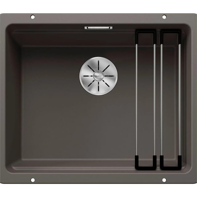 Etagon 500 - Silgranitspüle, 53x46 Cm, Mit Zubehör, Infino, Grau 527258 - Blanco