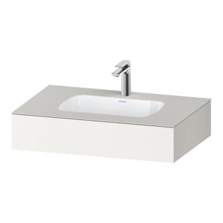 Duravit Qatego Einbauwaschtisch Mit Konsole, 800x550x170mm,