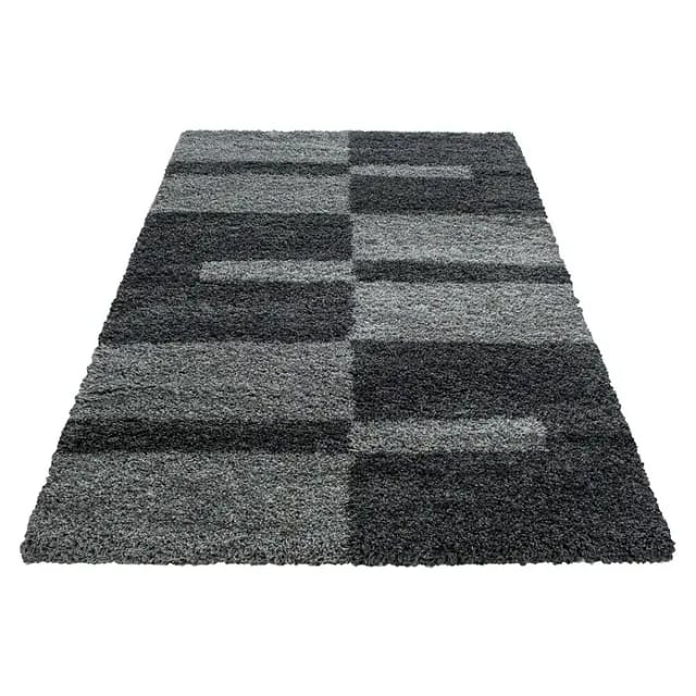 Hochflorteppich Gala 2505 (Grau, 200 x 100 cm, 100% Polypropylen)