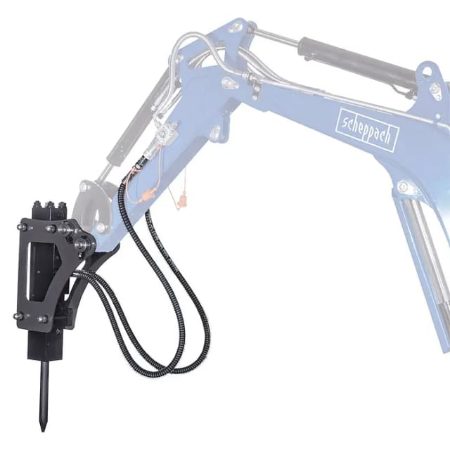 Scheppach Abbruchhammer (Stahl, Mit Hydraulik, Passend für: Minibagger EXC1400)