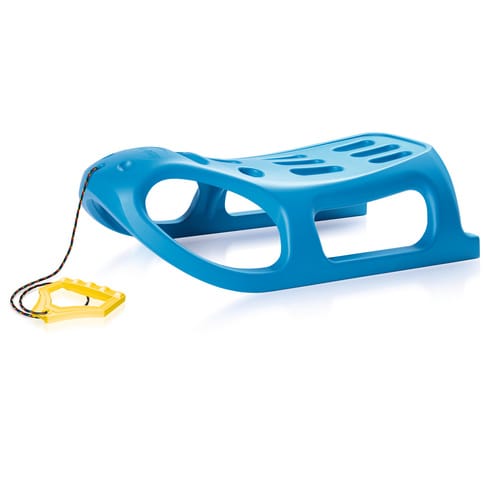 PROSPERPLAST Schlitten »Little Seal«, Länge: 860 mm, mit Zugband - blau