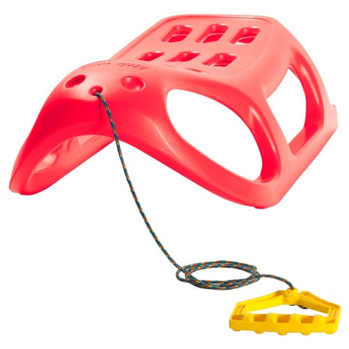 PROSPERPLAST Schlitten »Little Seal«, Länge: 860 mm, mit Zugband - rot