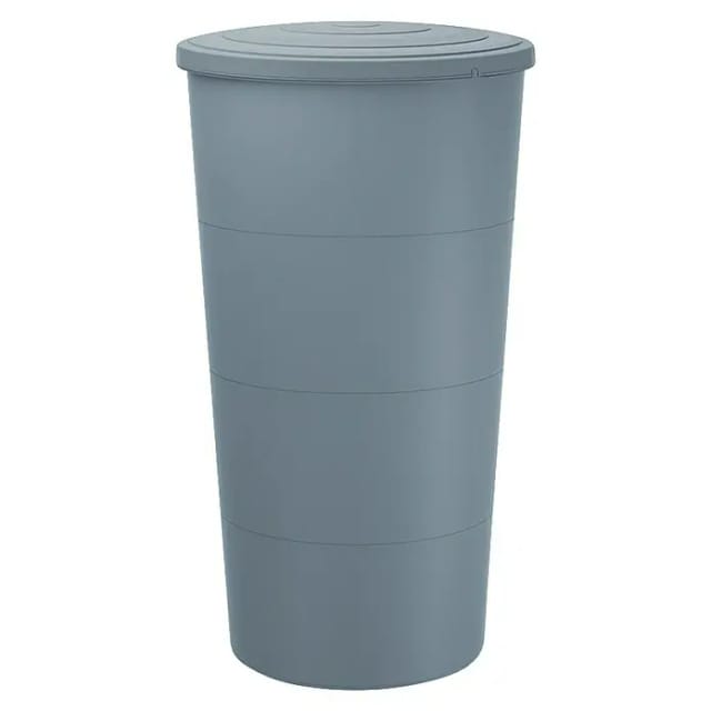 PROSPERPLAST Regentonne »Smooth«, BxH: 600 x 1066 mm, Kunststoff - grau