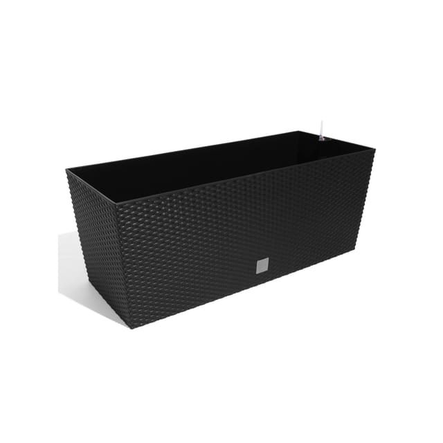 PROSPERPLAST Blumenkasten »Rato«, BxHxL: 330 x 320 x 800 mm, UV-beständig - grau