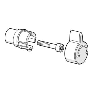 Hansa Temperatureinstellgriff 59914096 L=15 chr