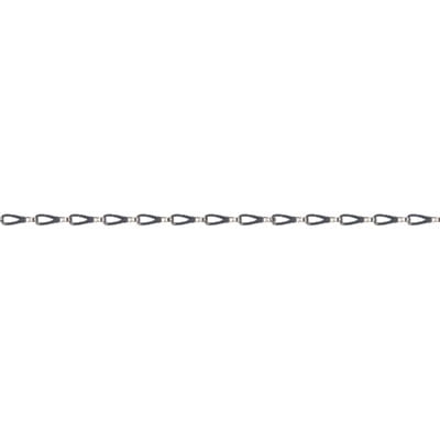 PÖSAMO Pattentkette mess.-verch. 0,5mm Ro.25m (130x60)