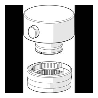 Hansa Temperatureinstellgriff 59914360 chr