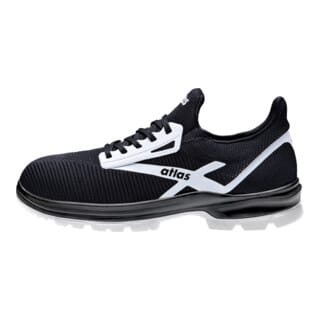 ATLAS Halbschuh A 25 BLACK Gr. 48 SRC alu-tec Aluminiumkappe