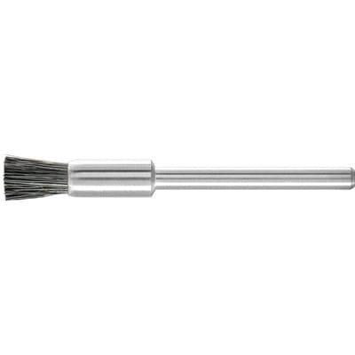 PFERD TOOLS Miniatur-Pinselbürste PBU Ø5 mm Schaft-Ø3 mm schwarze Schweineborste