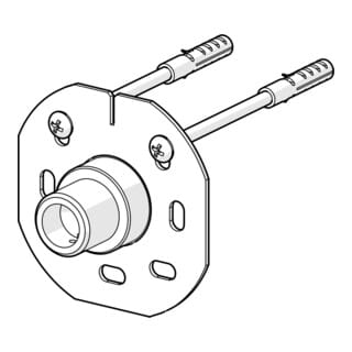 Hansa Deckplatte Halter 59913710