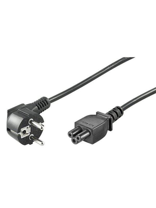 Pro Stromkabel C5 (Mickey Mouse) - Schwarz - 90° - 3m