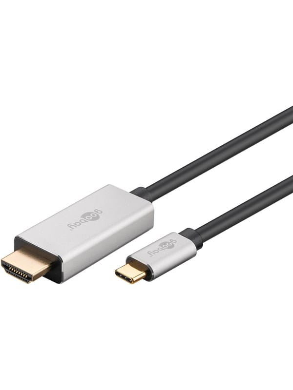 Pro HDMI - USB Typ C - 3m - Grau
