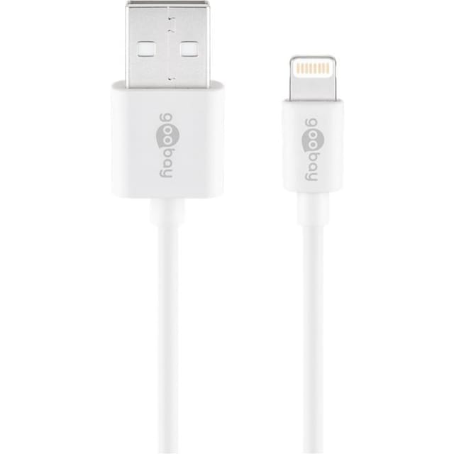 Pro USB-A Lightning - Weiß - 1m
