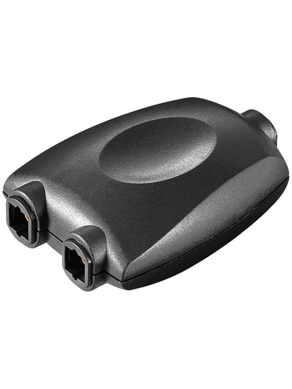Pro Optical Toslink Splitter - Schwarz