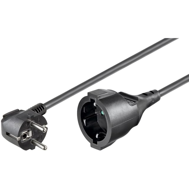 Pro Power cable C13 Ext. - Schwarz - 3m