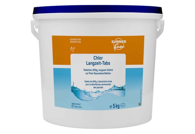 SUMMER FUN Chlortabletten Chlor-Langzeit-Tabletten, 5 kg