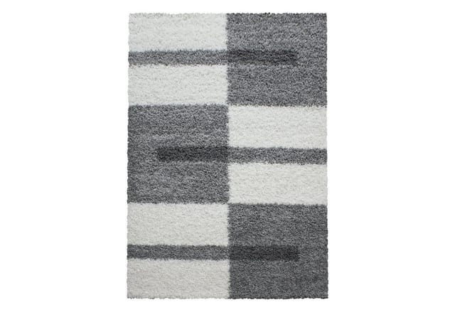 Stilvoll Günstig Hochflor-Teppich Teppich für den Flur oder Küche Kariertes Design, Läufer, Höhe: 30 mm