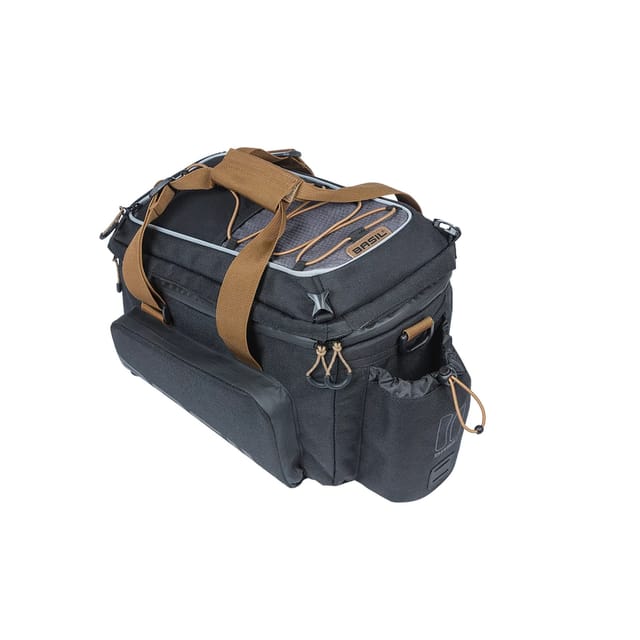 Basil Fahrradtasche Basil Gepäckträgertasche Miles Trunkbag XL Pro MIK 2.0 dunkelgrau