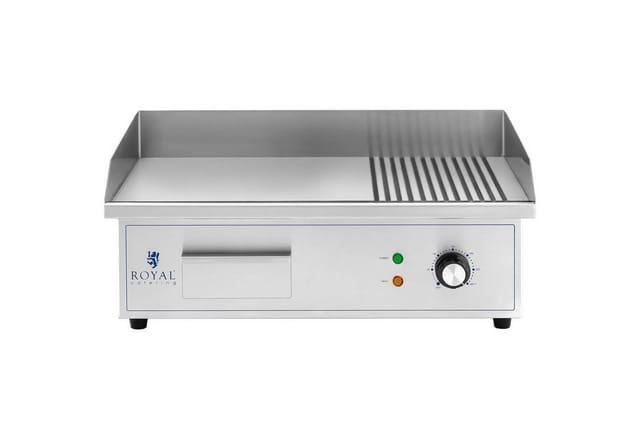 Royal Catering Elektrogrill Elektro Grillplatte Grillplatte Elektro Grill 548 x 350 mm 3.000 W, 3000 W