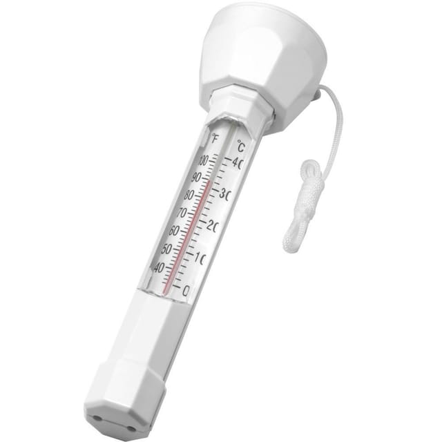 Großes, Schwimmendes Poolthermometer Mit Wassertemperaturanzeige Und Schnur, Stoßfestes Thermometer Für Alle Pools, Spas, Whirlpools, Aquarien Usw.
