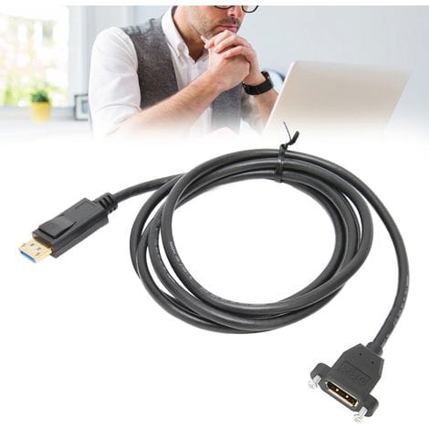 Displayport 1.4 Verlängerungskabel (stecker Auf Buchse), 8k 60hz, 4k 120hz, Für Pc-monitor