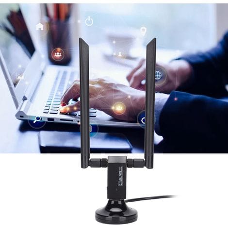 1200-mbit/s-dualband-usb-wlan-karte Für Pc, Wlan-adapter Mit Großer Reichweite