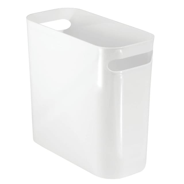 Schmaler, Kleiner, Weißer Plastikeimer