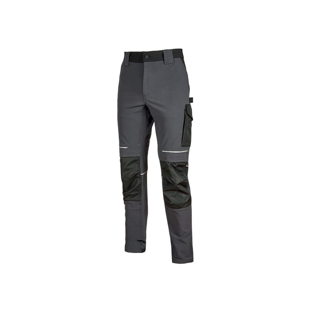 Arbeitshose Stretch Mit Mehrfachtaschen Atom - Grau S - Fr (38/40) - Eu (44/46)