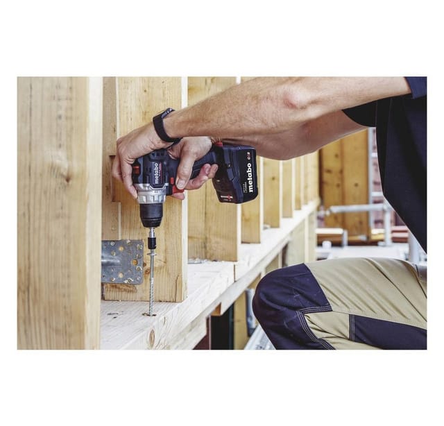 Metabo Akku Bohrschrauber Bs 18v Bl Blackedition Bürstenlos 4,0ah Akku Ladegerät